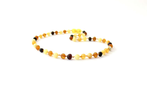 BARNSTEEN KETTING RAW MULTICOLOR