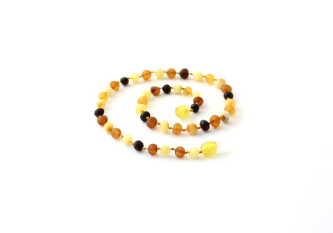 BARNSTEEN KETTING RAW MULTICOLOR
