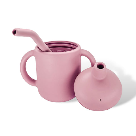 SILICONEN DRINKBEKER MET HANDVAT