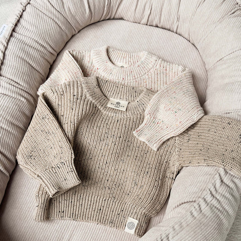 KNITTED SWEATER | SPECKLED