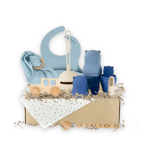 CADEAUBOX SAND & POWDER BLUE | M