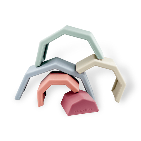 SILICONEN REGENBOOG STAPELPUZZEL | RAINBOW LOVE