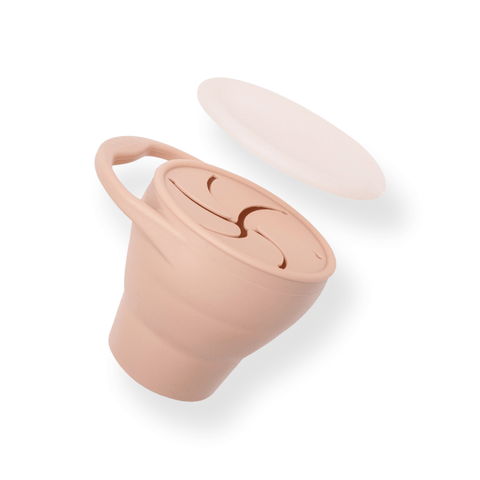 SILICONEN SNACK CUP | MUTED APRICOT